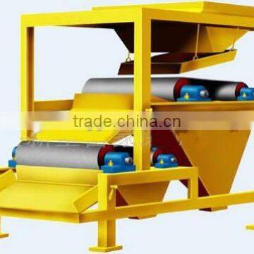 Dry magnetic separator for refractory and ceramic raw material