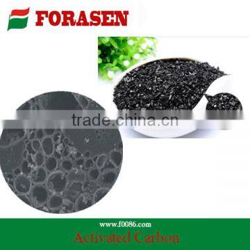 Bulk activated carbon for edible oil purification