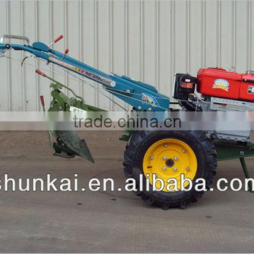 SH8hp/10hp/12hp/15hp Walking Tractor with Single Plough