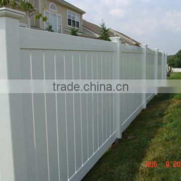 Fencemaster cheap white vinyl full privacy fence/ pvc farm fence/ paineis de vedacao em pvc