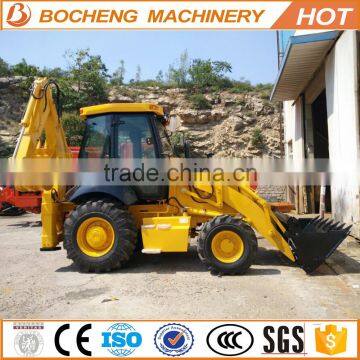 Used Backhoe Wheel Loader SAM388 With 1CBM Bucket For Sale