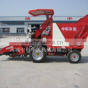 self-propelled mini corn harvester