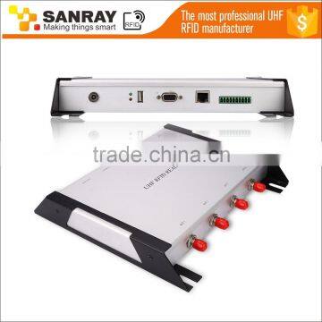 High Performance 4 Ports UHF Long Range RFID Reader for RFID Race Timing System