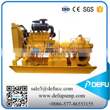 diesel engine double suction pump with control