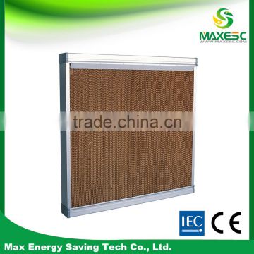 poultry wet wall evaporative cooling systems and pads