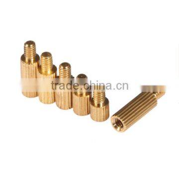 Brass Coupling Nut,M2 Brass Round Spacer Standoff