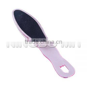 Plastic pedicure foot file with pumice