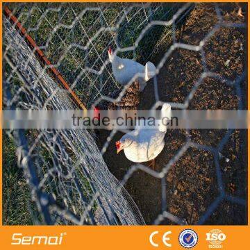 HOT SALE ISO Anping Semai manufacture hexagonal wire mesh(pvc &galvanized)