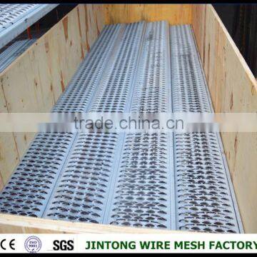 crocodile mouth perforated steel plank/skidproof sheet