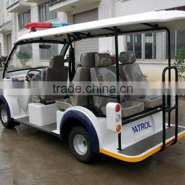 6 seater electric golf buggy for police, mini electric buggy, sightseeing electric car