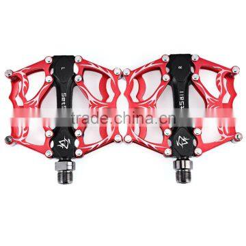 2 Pcs SETSAIL 013 Mountain Bike Bicycle Pedals Ultra-light Bearing Pedals Suitable for Fixed Gear 3 Colors Bicycle Accessories photo-2