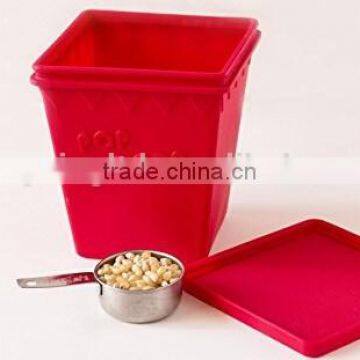Kitchen Accessory Popcorn Bucket Silicone Microwave Popcorn Popper photo-4