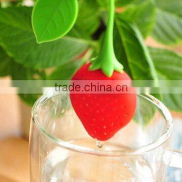 Hot selling Silicone Tea Infuser Steeper Strainer With Handle