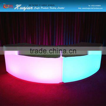 Plastic Party Events Club Bar Used Illuminated LED Stool photo-4