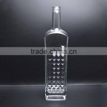 Whiskey Bottle in Glass With Aluminum Cap