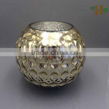 Mercury Glass Vase,silver or Gold Color Glass Vase photo-4