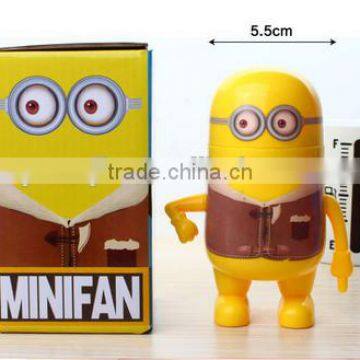 Wholesale Stock Small Order Plastic Portable Electronic Mini Fan photo-3