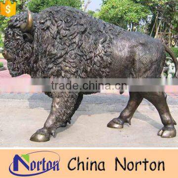 Landscape large Custom Bison statues for sale NTBA-B015Y