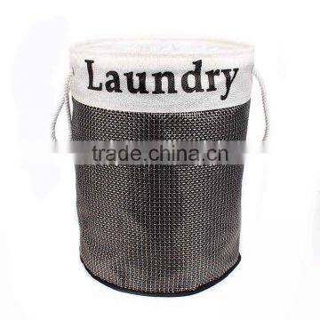 New Design Folding Laundry Basket With Closing, Textilene Series Laundry Hamper photo-4