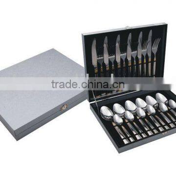 High Quality Package 24pcs Stainless Steel Cutlery Set Mirror Polishing 24pcs set