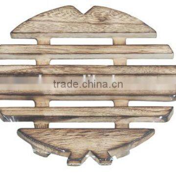 Wooden Mat With Wheels for Your Flower Pot photo-5