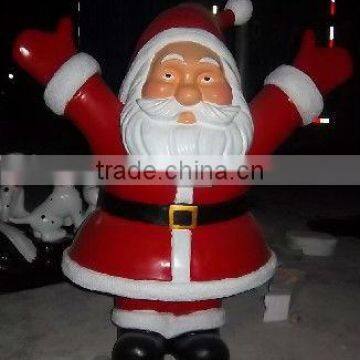 Santa christmas decoration