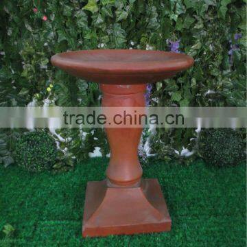 Gadren Antique Fiberglass Clay Bird Feeder photo-2