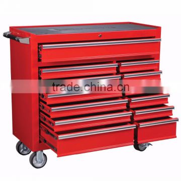 Durable stainless steel rolling tool chest