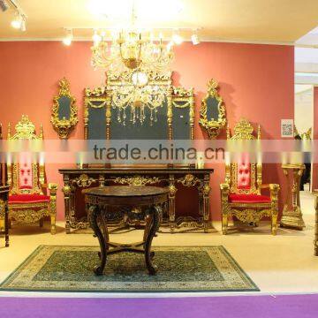 Dinning Room Furniture Glass Top Round Table photo-5