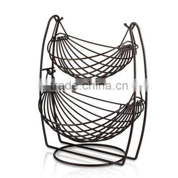 2017 Hot Selling Wire Fruit Basket,2-tier Wire Fruit Basket for Fruit photo-4
