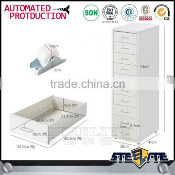 Korea Light Weight Steel 10 Drawer Filing Cabinet Lightweight Storage Cabinet for Sale photo-5
