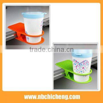 Table Coffee Cup Holder Plastic Clip Cup Holder photo-2