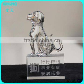 Zodiac Crystal Mouse Souvenir Animal Crystal Figure With Engraved Base photo-6
