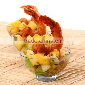 Food Grade BPA Free Plastic Clear Bowl , Reusable Unbreakble Salad Bow for Home Appliance photo-2