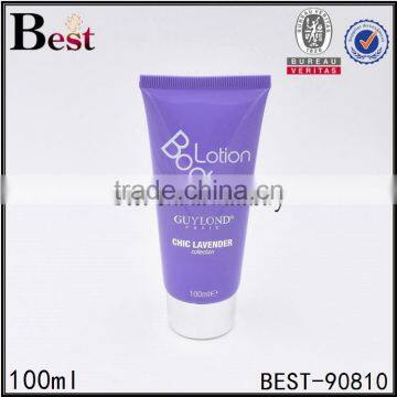 100ml cute purple cosmetic tube suppliers hand cream cosmetic tube packaging suppliers