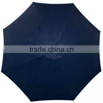 Navy Blue 3M Fabric Patio Market Umbrella photo-5