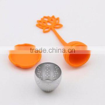 Good Quality Flower Design Silicone Tea Tool photo-4