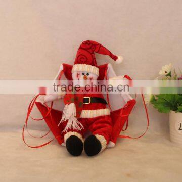 Santa Claus Snowman In Parachute Christmas Tree Hanging Ornament Xmas Decoration photo-5