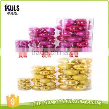 3/4/5/6/8 cm Decorative Plastic Christmas Ball for Christmass Tree photo-5