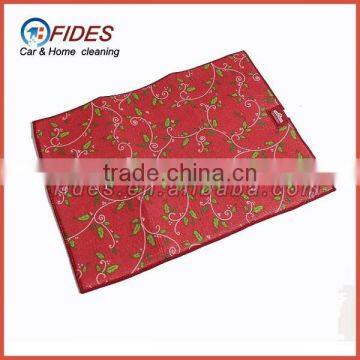 polyester polyamide microfiber patterned dish drying mat