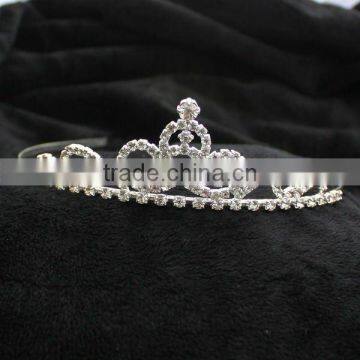 Fashion Cheap Wedding Tiaras Siver Rhinestone Bridal Headband Halo H172-038 photo-2