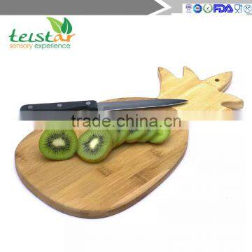 Best-selling Products New Design Rectangular and Silica Gel Bamboo Cutting Board photo-5