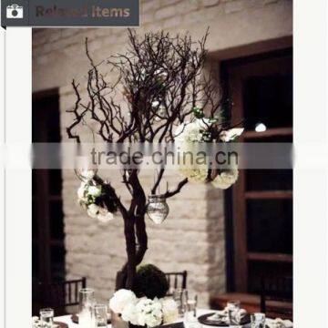 Wedding Artificial Dry Tree Branch Coral Manzanita Tree photo-4