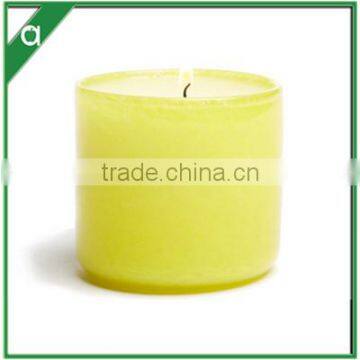 White Tea Colored Flameless Small Candles Making for Weddings photo-3