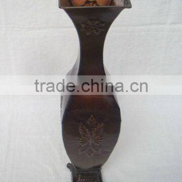 high quality antique metal bronze vase