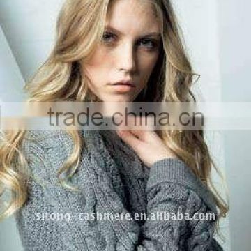 cable cashmere sweater