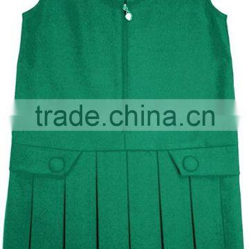 Girls School Uniform Pinafore, Pinafore School Uniform, Cotton Pinafore Dress photo-3