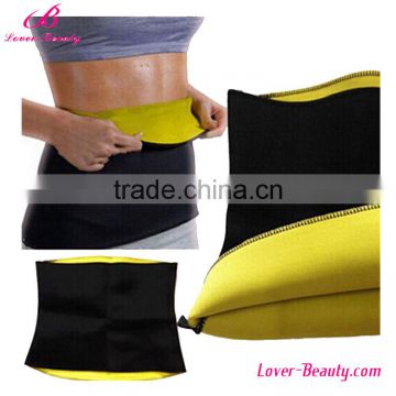 Custom Thermogenic Neoprene Black Fitness Elastic Waist Trimmer