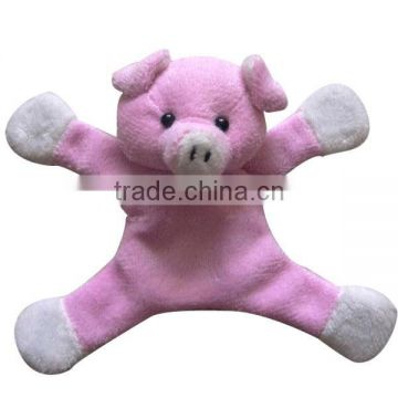 promotional plush fridge magnet pig for fridge Magnetic animal toy