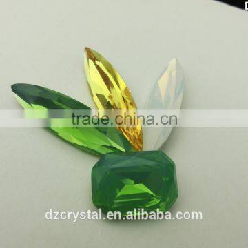 Wholesale Garment Applied Loose Simulated SW Colorful Rhinestone For Wedding Dress photo-4